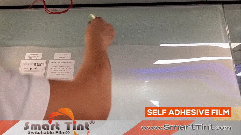 Smart Film Electric Window Tint Self Adhesive White 25 sq. ft - 50% Deposit - Image 6