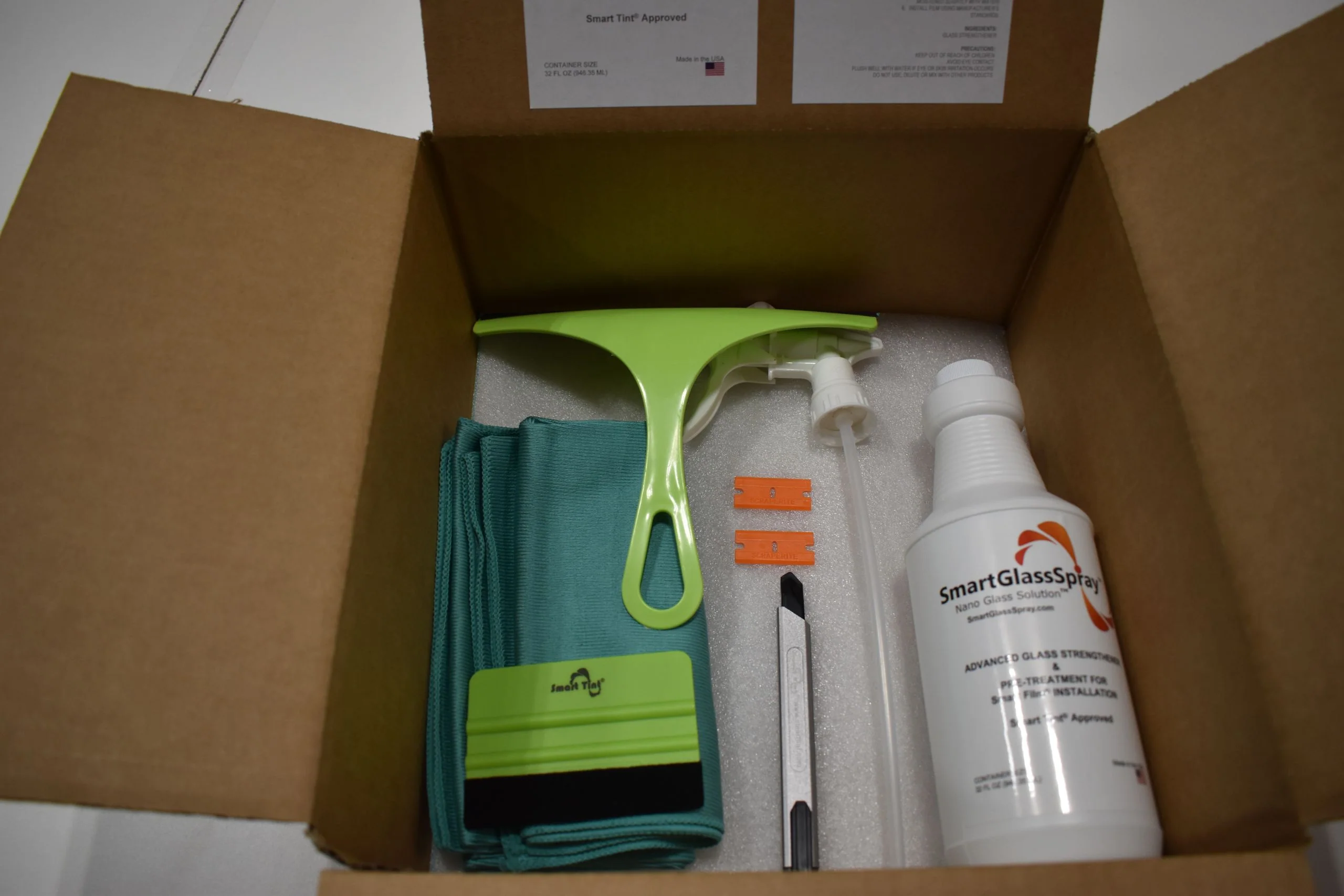 Smart Glass Spray™ Kit | Advanced Glass Strengthener/Conditioner Smart Film® Installation Kit - Image 4