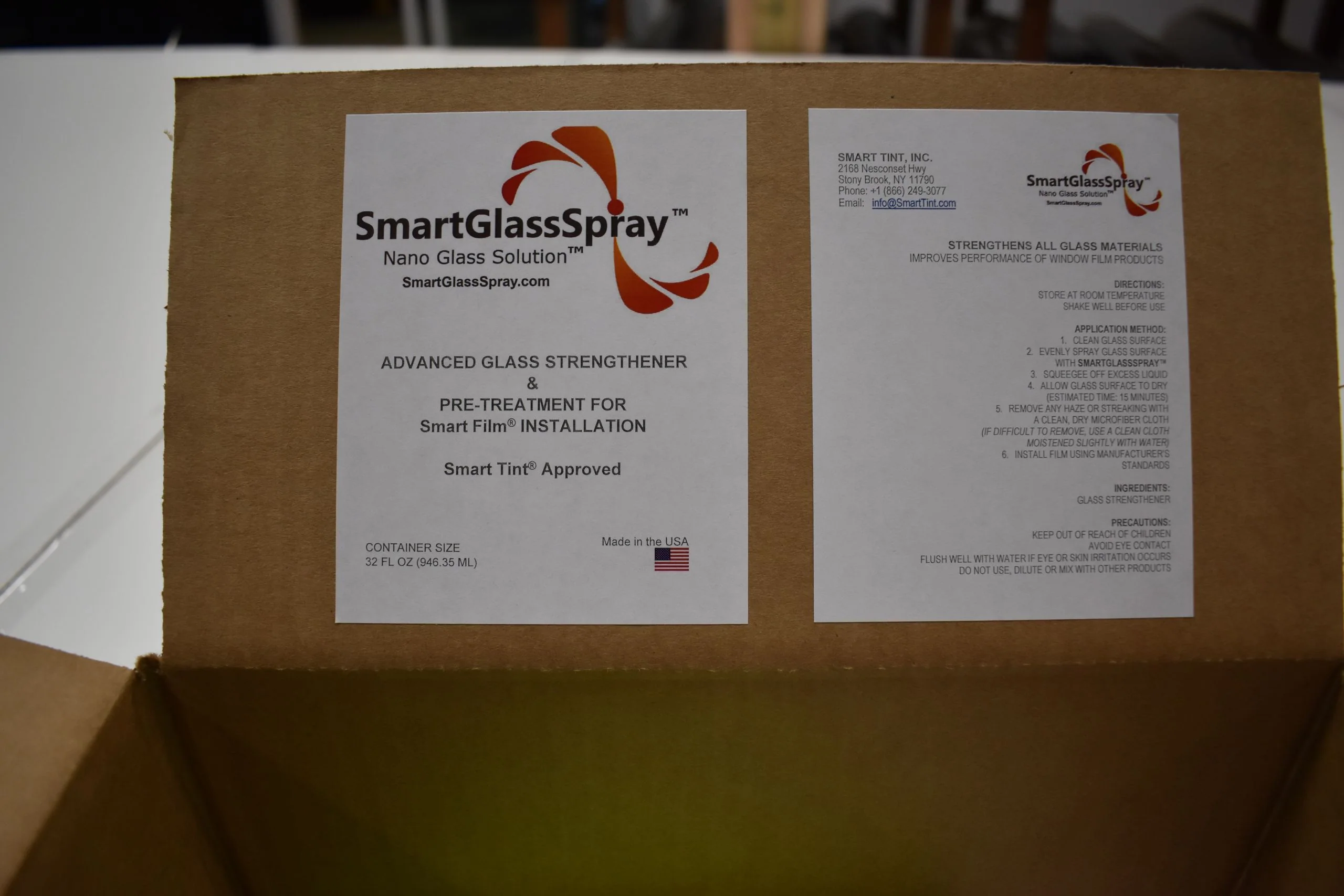 Smart Glass Spray™ Kit | Advanced Glass Strengthener/Conditioner Smart Film® Installation Kit - Image 5